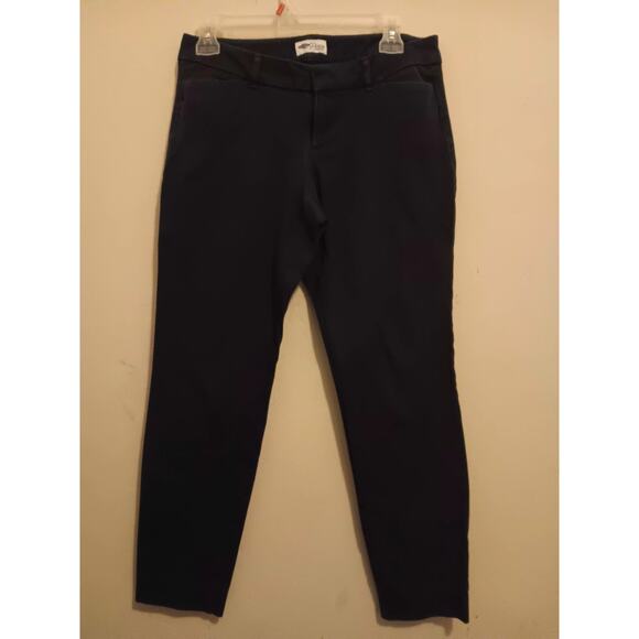 Old Navy Pixie Pants, Women's Size 4, Navy Blue, Straight Leg, Pockets - Picture 1 of 8